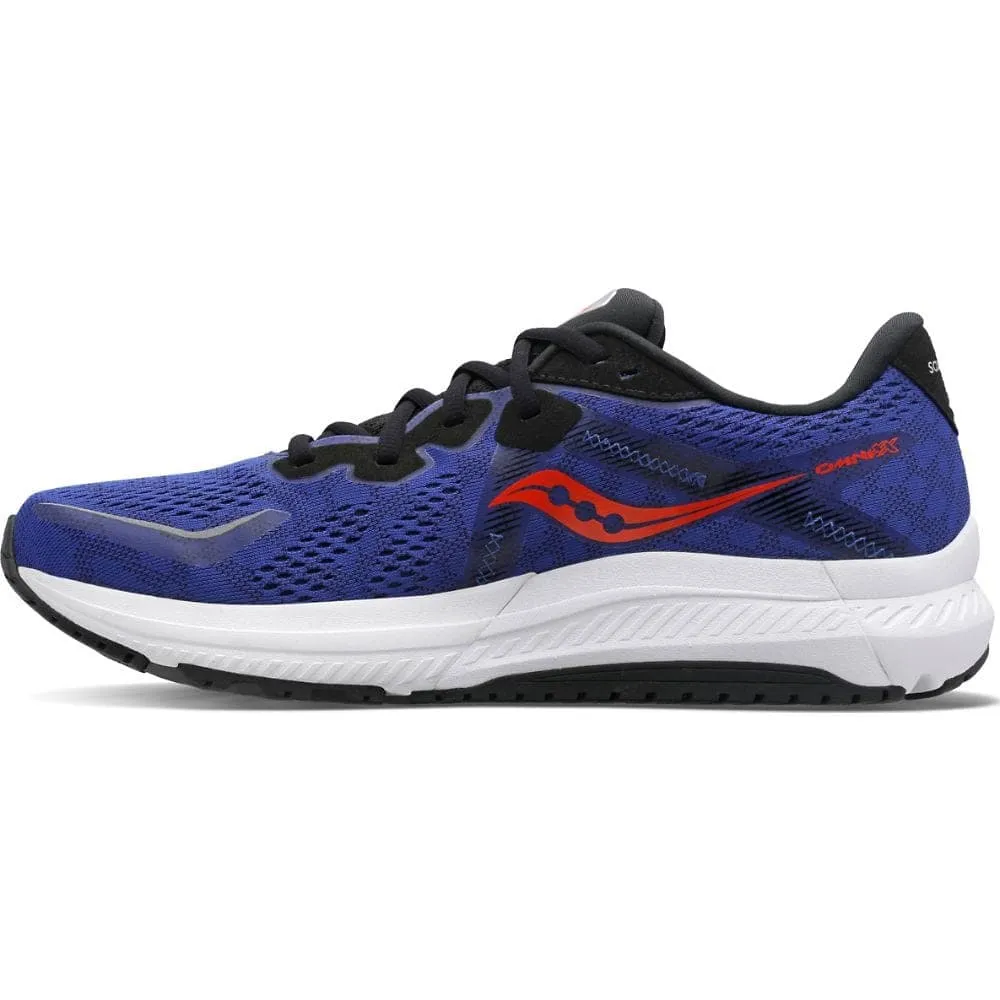 Saucony Omni 20 (Men's) - Sapphire/Vizi Red