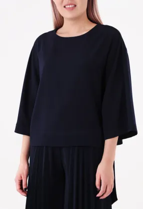 Side Tie Hem Blouse