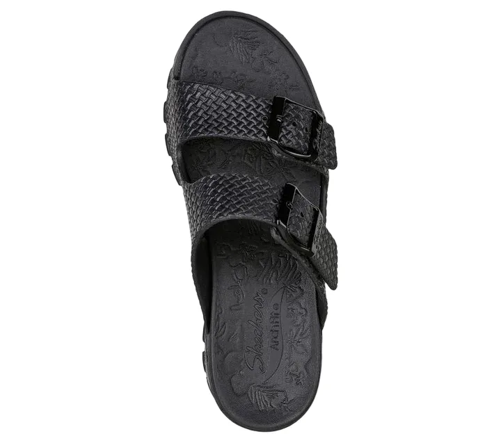 Skechers women's sandal Arch Fit Foamies Footsteps Hi'Ness 111378/BBK black