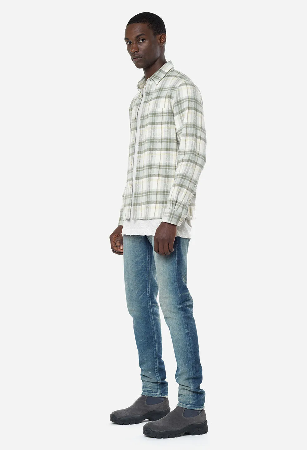 Sly Straight Hem / Lone Pine Check