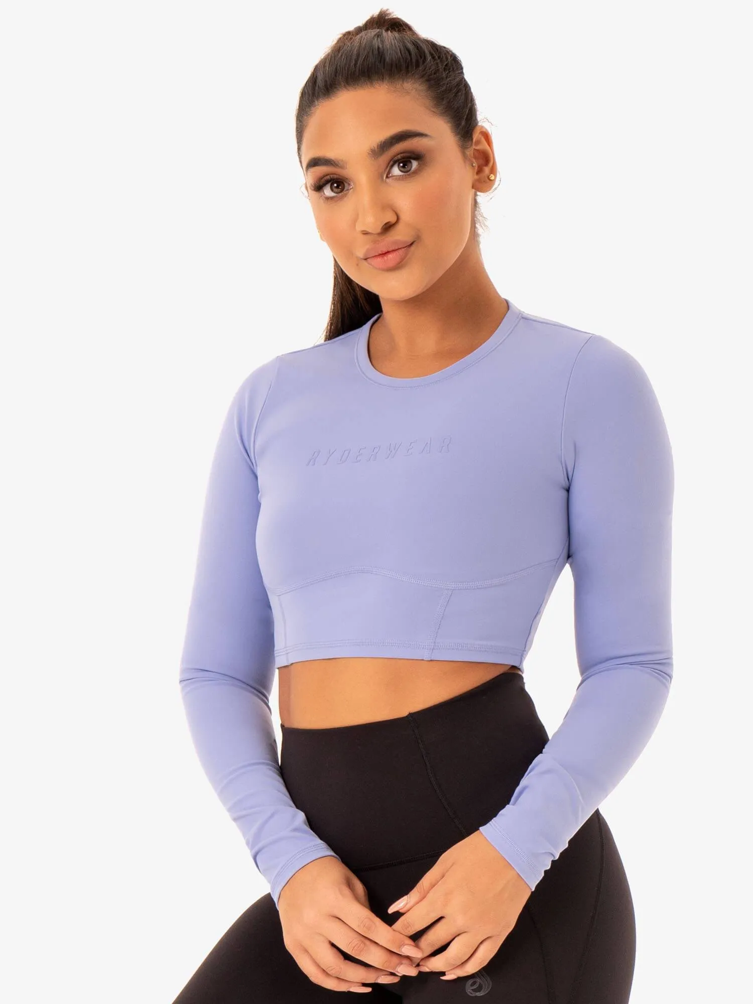 Sola Long Sleeve Top - Purple