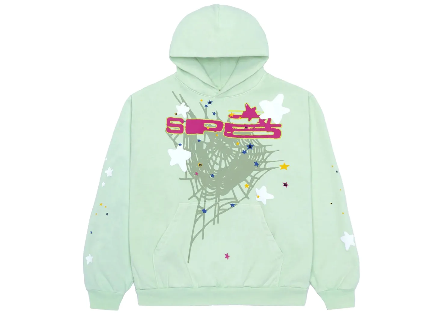 Sp5der SP5 Mint Hoodie Mint