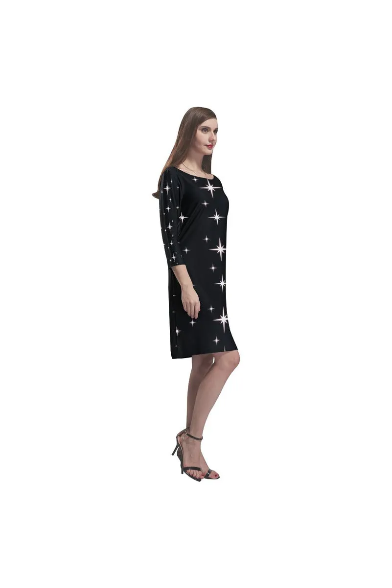 Sparkling Rhea Loose Round Neck Dress