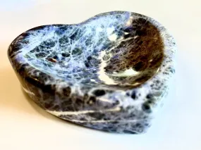 Speckled Heart Sodalite Dish