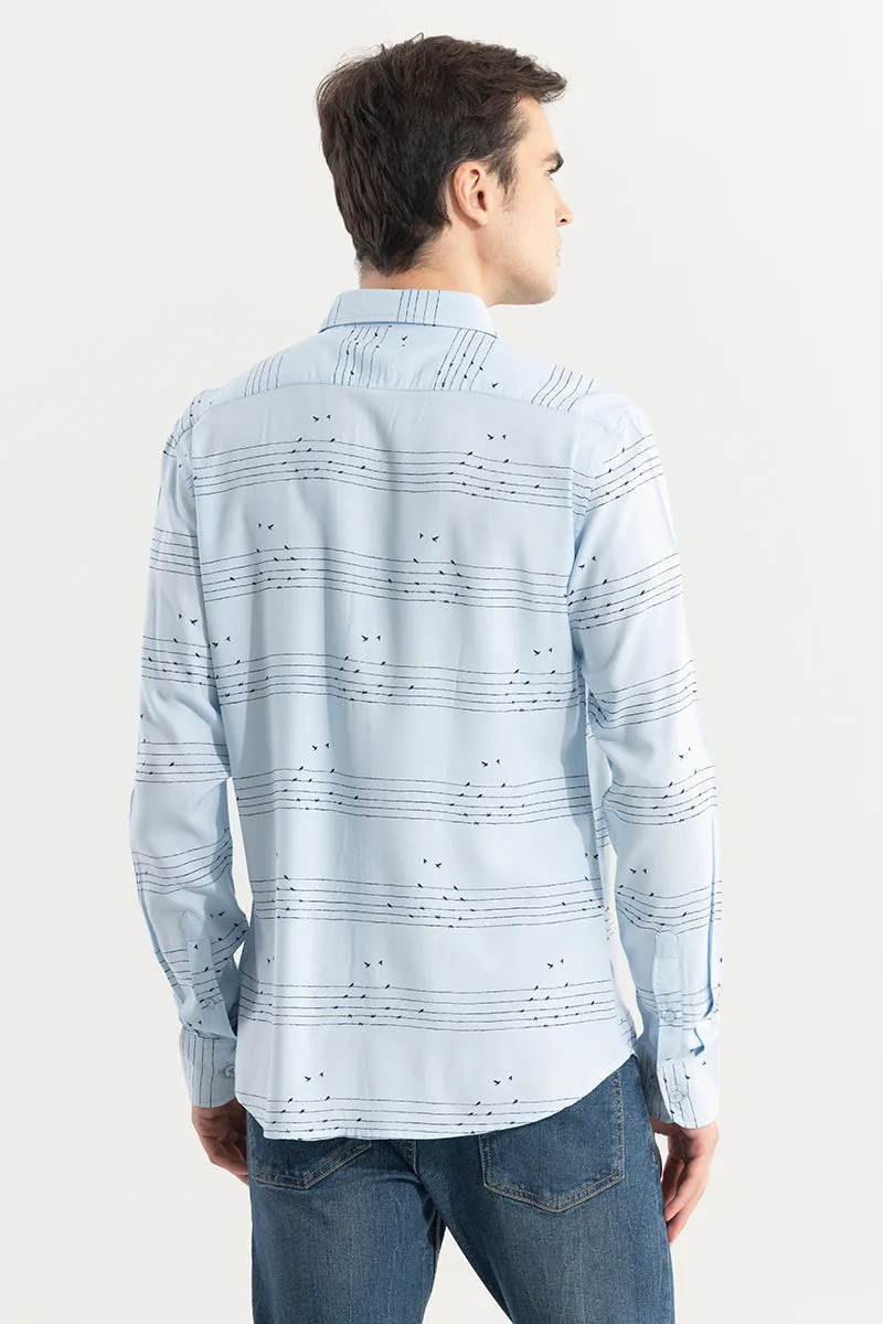 String Sparrow Blue Shirt