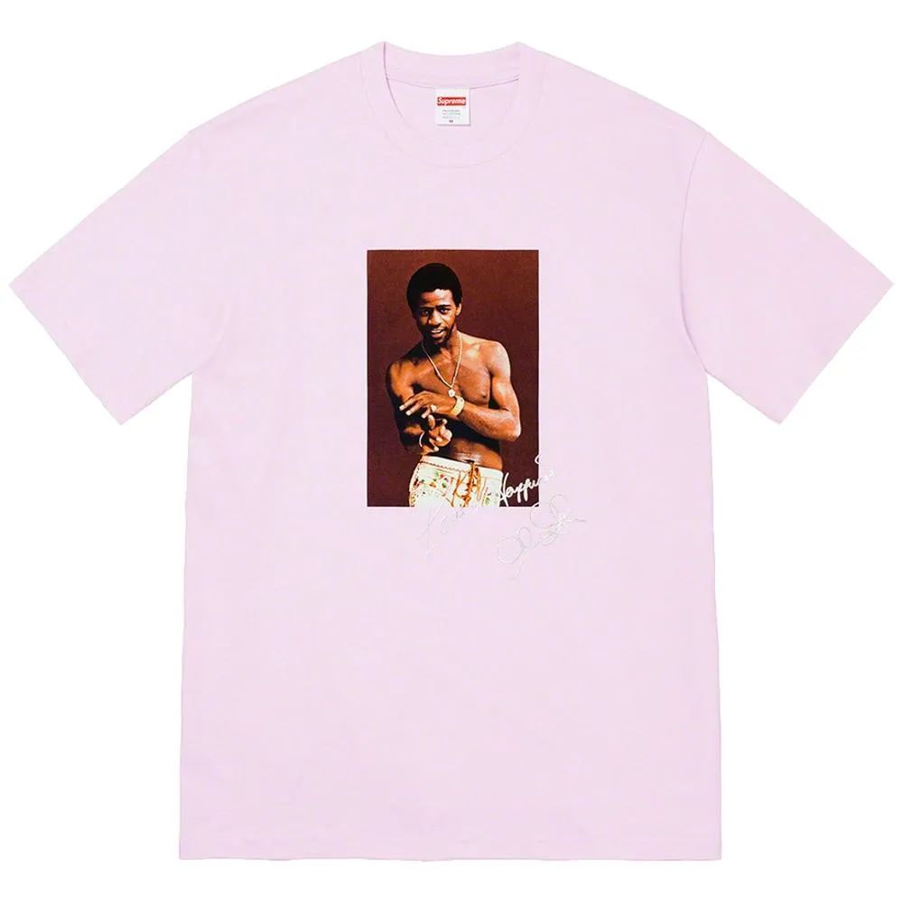 SUPREME AL GREEN TEE-PURPLE