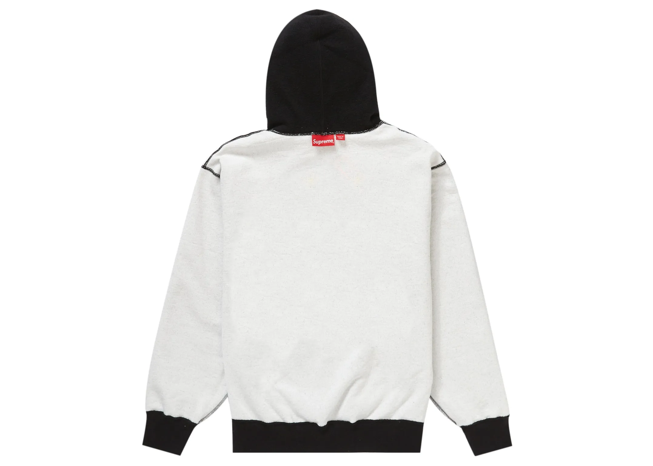 Supreme Inside Out Box Logo Hooded Sweatshirt Black