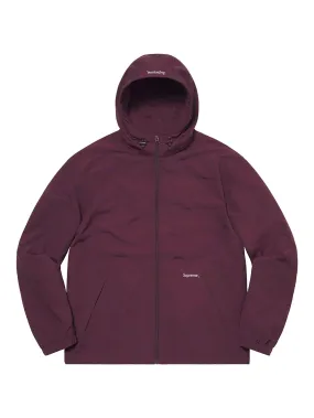 Supreme Reflective Zip Hooded Jacket Purple [SS21]