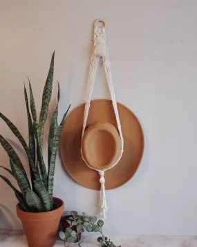 The Dakota Macrame Hat Hanger