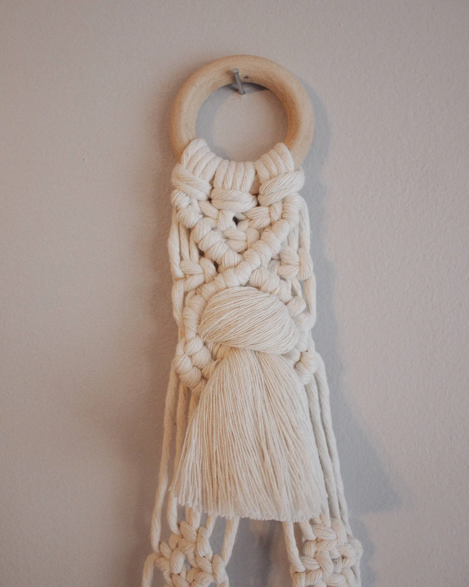 The Dakota Macrame Hat Hanger