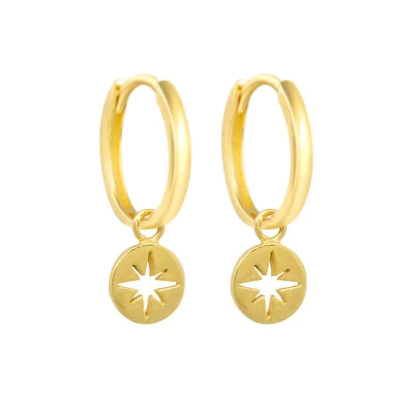 Trend Piercing Cross Earrings For Women