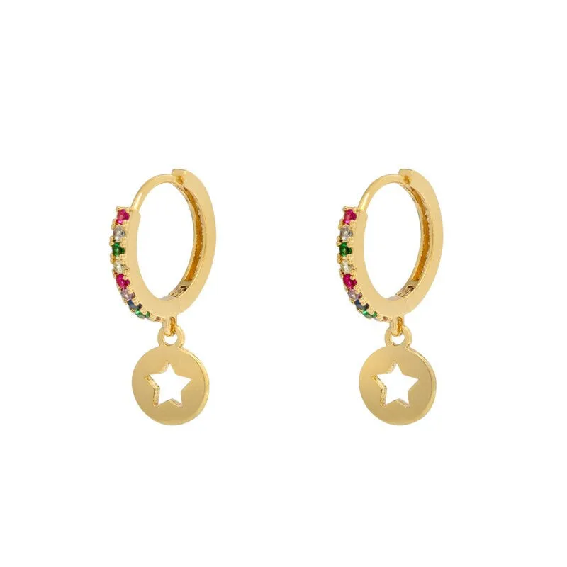 Trend Piercing Cross Earrings For Women