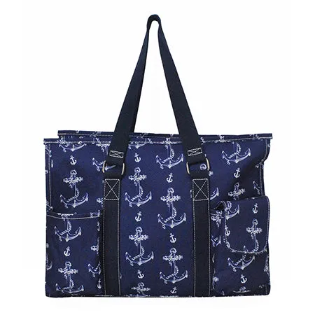 Vintage Anchor NGIL Zippered Caddy Organizer Tote Bag