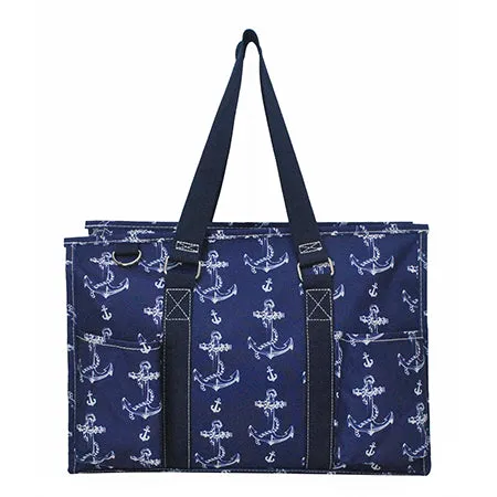 Vintage Anchor NGIL Zippered Caddy Organizer Tote Bag