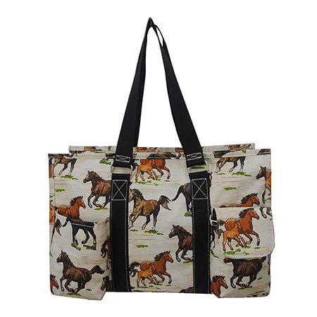 Wild Horse NGIL Zippered Caddy Organizer Tote Bag